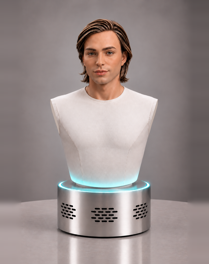 Dave: Tabletop & Full-body Humanoid Robot — Realbotix Echo